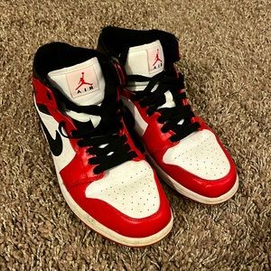 Jordan 1s - lightly worn. Will come clean and looking new